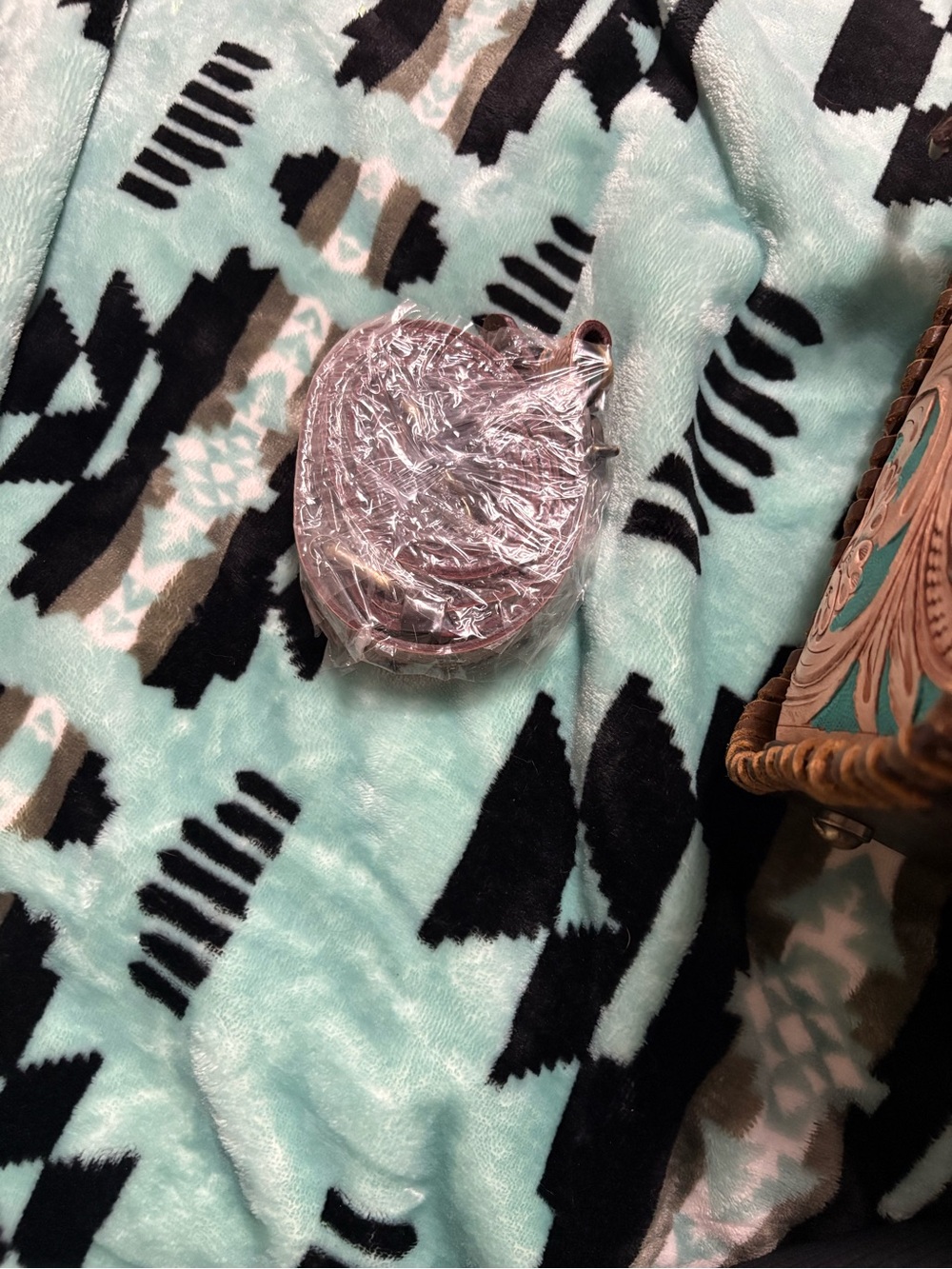 Western Floral Hand Tooled Medium Speedy - Picture 8 of 12